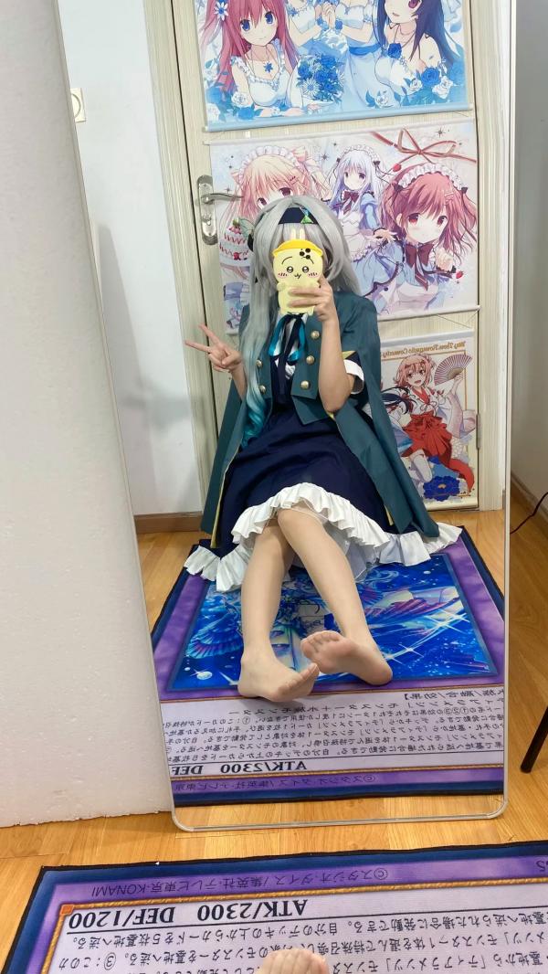   白栎Shirly - 流萤 Firefly 崩坏星穹铁道Cosplay镜面自拍丝袜私房写真 [76P]第64张图片