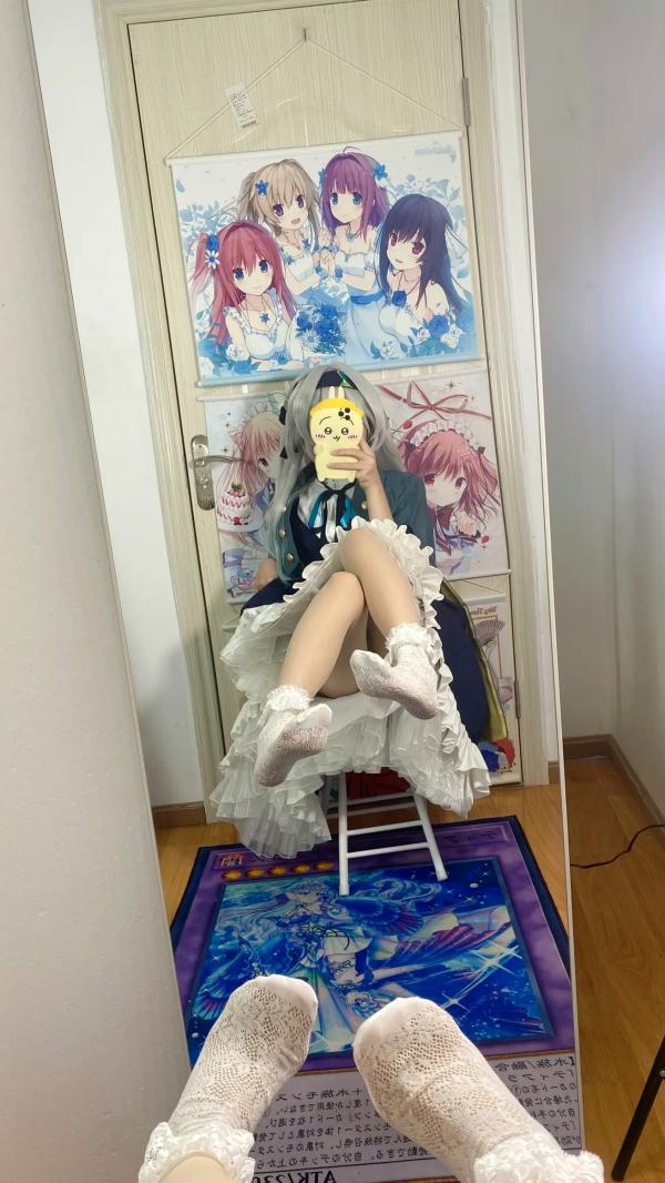    白栎Shirly - 流萤 Firefly 崩坏星穹铁道Cosplay镜面自拍丝袜私房写真 [76P]第66张图片