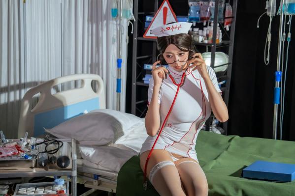 奈汐酱nice 奈汐酱  奈汐酱nice - 禁忌心动护士角色扮演，极致诱惑制服诱惑，高清美图私房照赏析 [80P]第20张图片