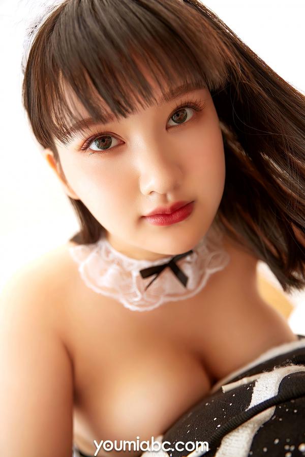    YouMi尤蜜-2021.02.19-尹兒《双面保姆（下）》：迷人女仆装角色扮演，性感网袜演绎居家制服诱惑，展现完美好身材第84张图片