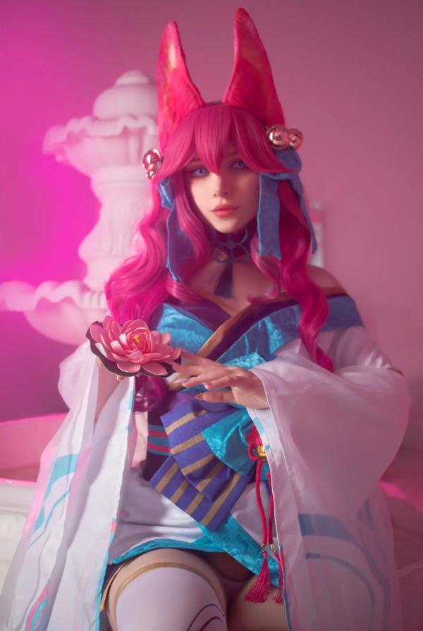    Ulichan - 阿狸灵花祭COSPLAY，梦幻二次元风格，极致诱惑大尺度私房照，展现绝美身材与性感魅力 [53P]第2张图片
