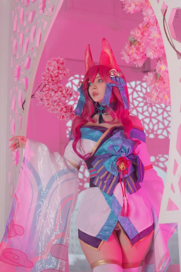    Ulichan - 阿狸灵花祭COSPLAY，梦幻二次元风格，极致诱惑大尺度私房照，展现绝美身材与性感魅力 [53P]第6张图片