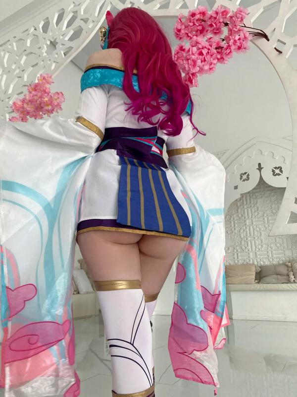    Ulichan - 阿狸灵花祭COSPLAY，梦幻二次元风格，极致诱惑大尺度私房照，展现绝美身材与性感魅力 [53P]第23张图片