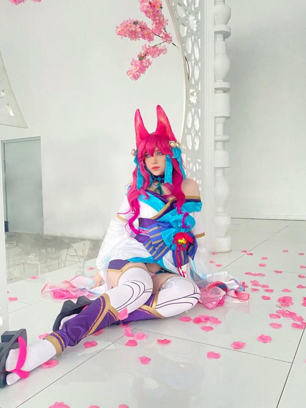    Ulichan - 阿狸灵花祭COSPLAY，梦幻二次元风格，极致诱惑大尺度私房照，展现绝美身材与性感魅力 [53P]第27张图片