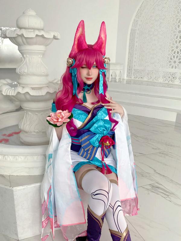    Ulichan - 阿狸灵花祭COSPLAY，梦幻二次元风格，极致诱惑大尺度私房照，展现绝美身材与性感魅力 [53P]第32张图片