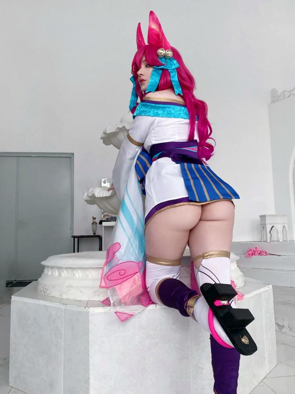    Ulichan - 阿狸灵花祭COSPLAY，梦幻二次元风格，极致诱惑大尺度私房照，展现绝美身材与性感魅力 [53P]第33张图片