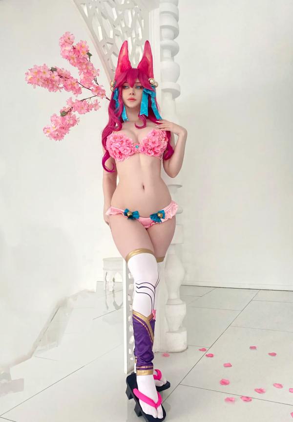    Ulichan - 阿狸灵花祭COSPLAY，梦幻二次元风格，极致诱惑大尺度私房照，展现绝美身材与性感魅力 [53P]第43张图片