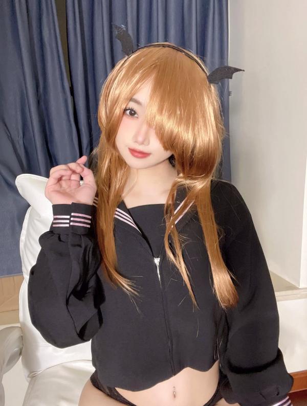    鬼畜瑶 - 小恶魔COSPLAY私房照，性感内衣与黑丝诱惑，展现极致迷人魅力 [61P]第24张图片