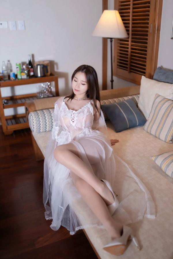    杏子 - 花期 白色蕾丝内衣私房照 居家清纯性感诱惑高清写真大赏 [105P]第5张图片