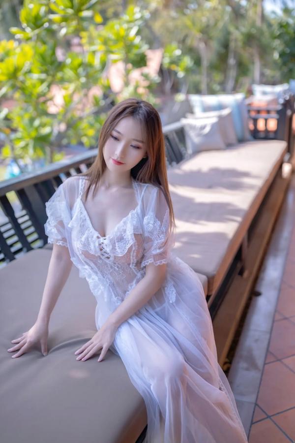    杏子 - 花期 白色蕾丝内衣私房照 居家清纯性感诱惑高清写真大赏 [105P]第8张图片