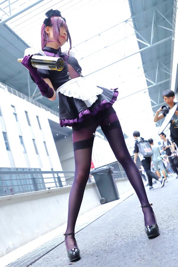    《黑色系cos兔女郎制服诱惑，户外黑丝长腿唯美写真 [136P]》第21张图片