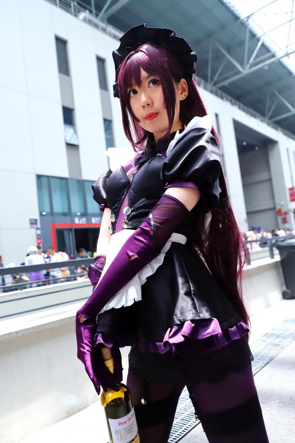    《黑色系cos兔女郎制服诱惑，户外黑丝长腿唯美写真 [136P]》第36张图片