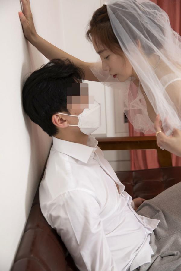    韩国美女LeeHa-性感婚纱诱惑-私房照-大尺度居家互动-A-Helper-Series-S5-BUNNY第54张图片
