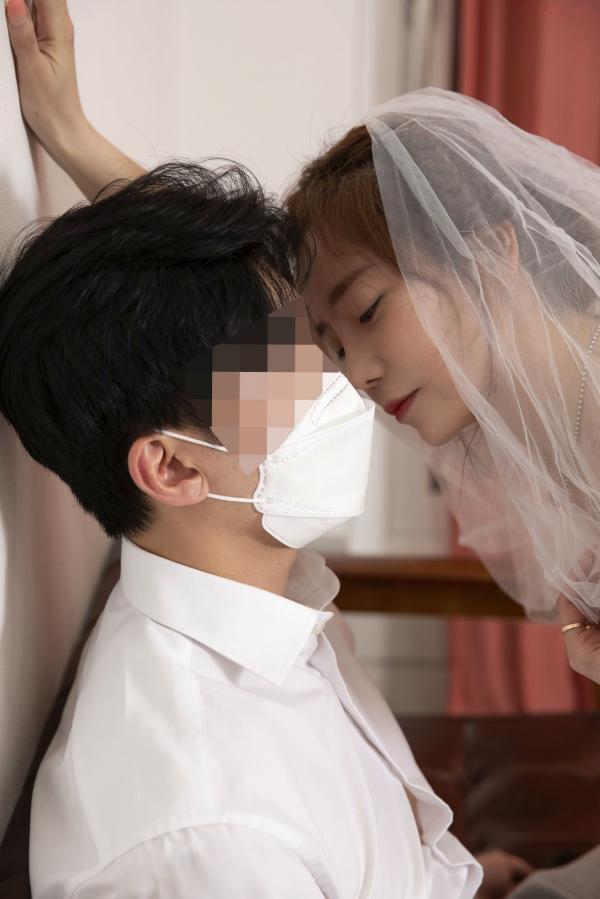    韩国美女LeeHa-性感婚纱诱惑-私房照-大尺度居家互动-A-Helper-Series-S5-BUNNY第56张图片