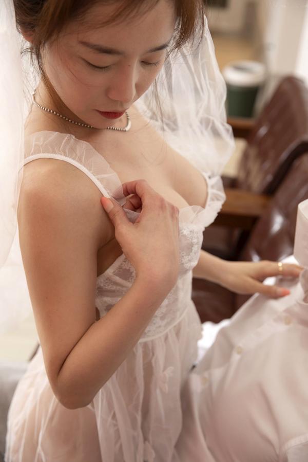    韩国美女LeeHa-性感婚纱诱惑-私房照-大尺度居家互动-A-Helper-Series-S5-BUNNY第69张图片