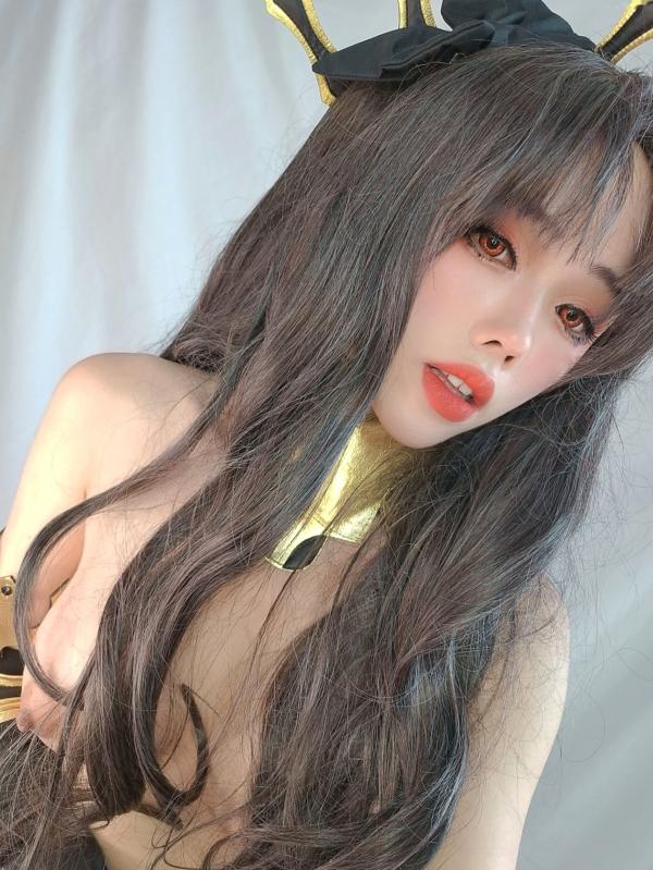    钛合金TiTi-弓凛Fate角色扮演极致视觉诱惑私房美腿特写第1张图片