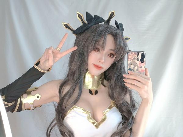    钛合金TiTi-弓凛Fate角色扮演极致视觉诱惑私房美腿特写第9张图片