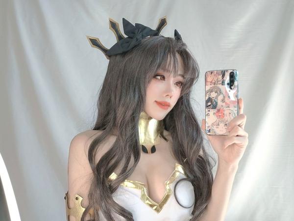    钛合金TiTi-弓凛Fate角色扮演极致视觉诱惑私房美腿特写第10张图片