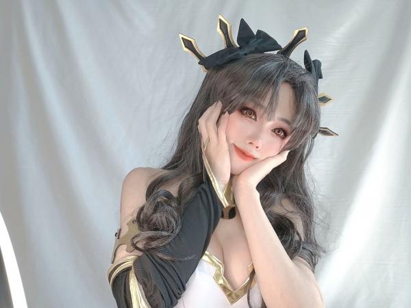    钛合金TiTi-弓凛Fate角色扮演极致视觉诱惑私房美腿特写第11张图片