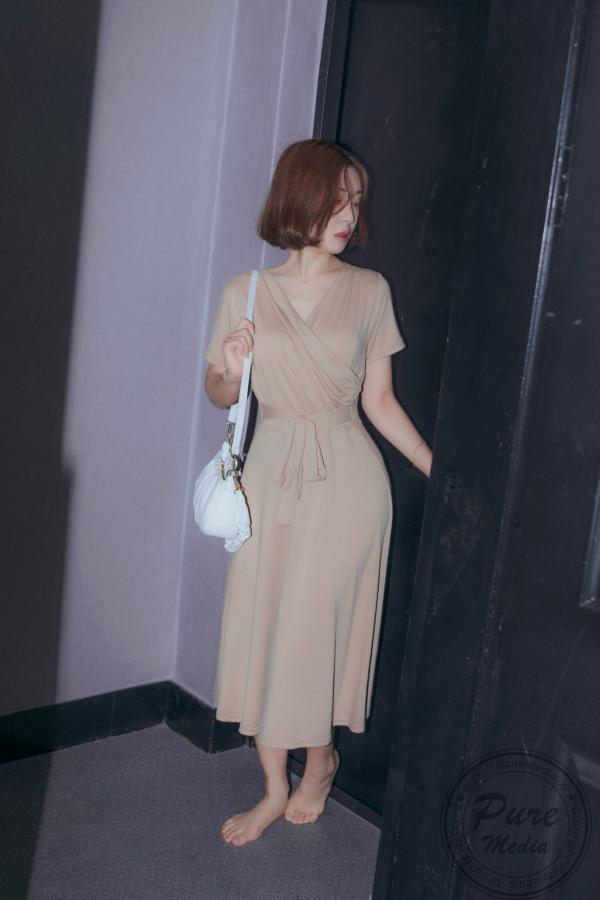    韩国美女Dohee大胆私密写真：肉色连衣裙诱惑，蕾丝尽显极致性感与大尺度风采 - Pure Media 280第1张图片