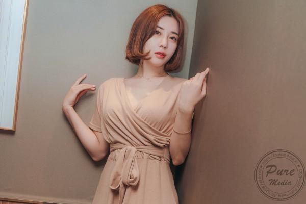    韩国美女Dohee大胆私密写真：肉色连衣裙诱惑，蕾丝尽显极致性感与大尺度风采 - Pure Media 280第40张图片