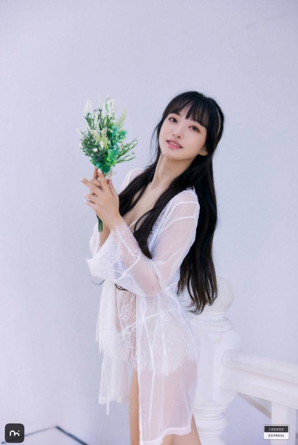    韩国美女-HaNari-轻透白纱私房写真-纯欲蕾丝诱惑-LEEHEE-EXPRESS-LEHF-152第16张图片