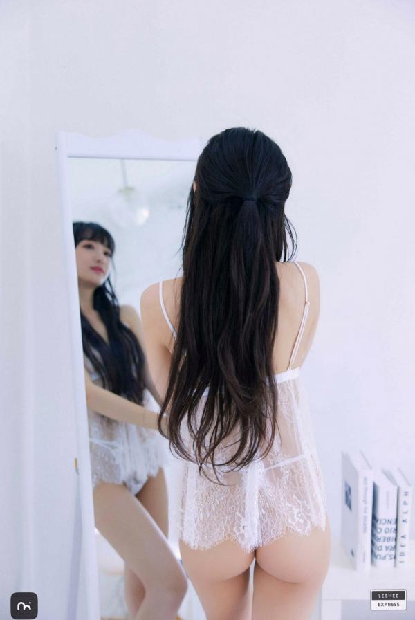    韩国美女-HaNari-轻透白纱私房写真-纯欲蕾丝诱惑-LEEHEE-EXPRESS-LEHF-152第32张图片