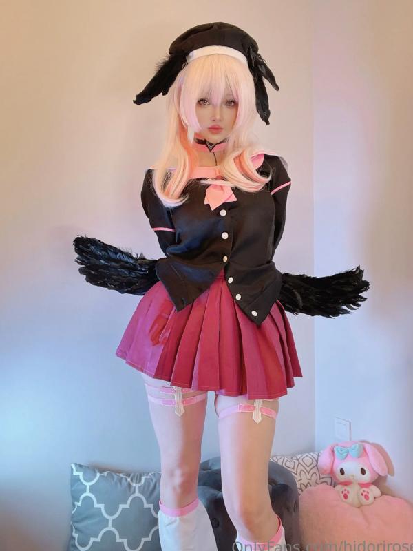    Hidori Rose - Shimoe Koharu《蔚蓝档案》cosplay：清纯制服下的性感尤物第1张图片
