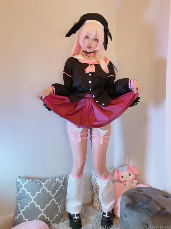    Hidori Rose - Shimoe Koharu《蔚蓝档案》cosplay：清纯制服下的性感尤物第3张图片