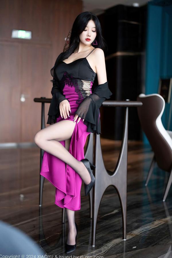杨晨晨 sugar小甜心CC  XiaoYu语画界-1192-杨晨晨Yome-极致黑蕾丝情趣内衣私房照-迷人黑丝高跟诱惑-2024.01.26 - 无圣光大尺度唯美写真第3张图片