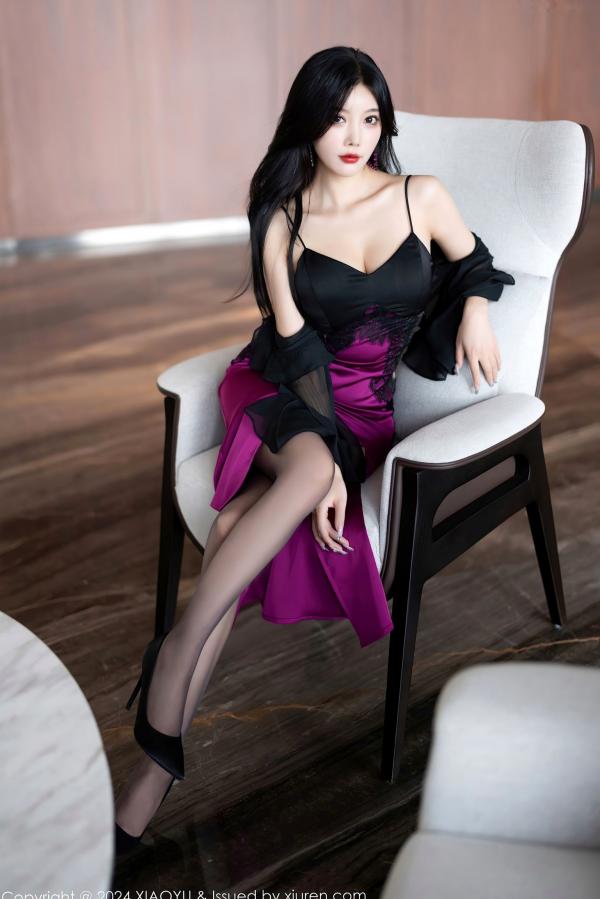 杨晨晨 sugar小甜心CC  XiaoYu语画界-1192-杨晨晨Yome-极致黑蕾丝情趣内衣私房照-迷人黑丝高跟诱惑-2024.01.26 - 无圣光大尺度唯美写真第6张图片