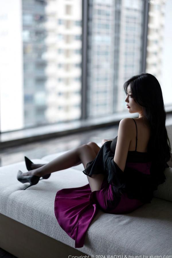 杨晨晨 sugar小甜心CC  XiaoYu语画界-1192-杨晨晨Yome-极致黑蕾丝情趣内衣私房照-迷人黑丝高跟诱惑-2024.01.26 - 无圣光大尺度唯美写真第10张图片