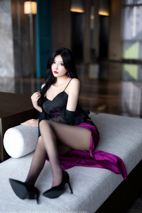 杨晨晨 sugar小甜心CC  XiaoYu语画界-1192-杨晨晨Yome-极致黑蕾丝情趣内衣私房照-迷人黑丝高跟诱惑-2024.01.26 - 无圣光大尺度唯美写真第11张图片