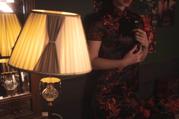    韩国美女Yeha-花样年华艺术写真-旗袍与红丝带的诱惑-Pure Media私房照-性感女神精品摄影第23张图片