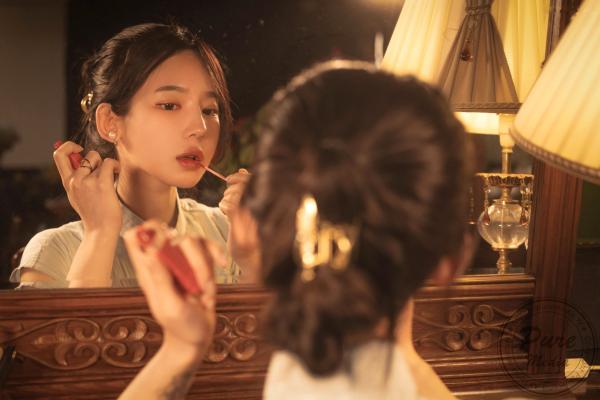    韩国美女Yeha-花样年华艺术写真-旗袍与红丝带的诱惑-Pure Media私房照-性感女神精品摄影第33张图片