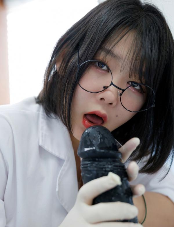    韩国美女琪雅Zia女医生角色扮演，极致诊室诱惑，精美黑丝长腿，制服控私房大尺度高清写真第18张图片