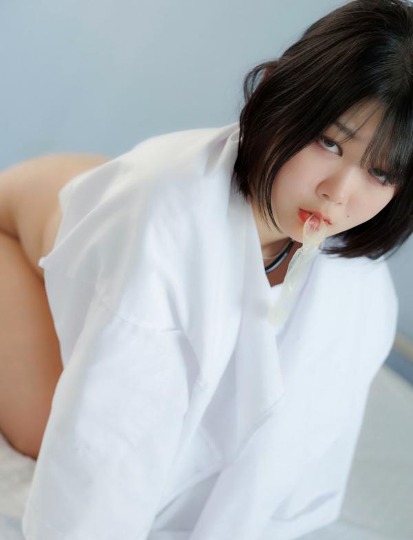    韩国美女琪雅Zia女医生角色扮演，极致诊室诱惑，精美黑丝长腿，制服控私房大尺度高清写真第172张图片