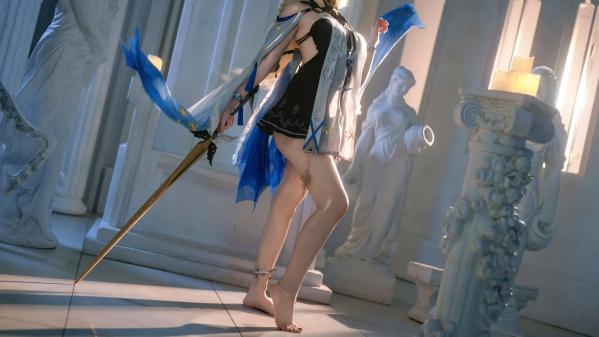    阿薰kaOri卡提希娅：精致精灵Cosplay幻想大片，空灵女神降临，极致性感角色扮演[133P]第4张图片
