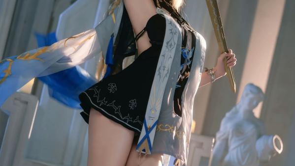    阿薰kaOri卡提希娅：精致精灵Cosplay幻想大片，空灵女神降临，极致性感角色扮演[133P]第5张图片