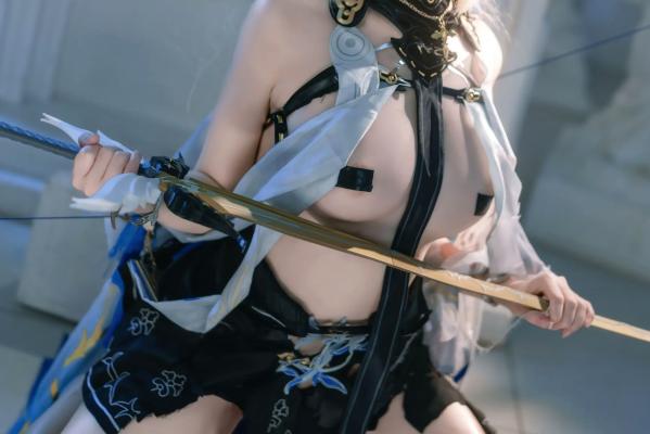    阿薰kaOri卡提希娅：精致精灵Cosplay幻想大片，空灵女神降临，极致性感角色扮演[133P]第79张图片