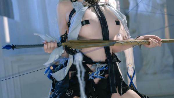    阿薰kaOri卡提希娅：精致精灵Cosplay幻想大片，空灵女神降临，极致性感角色扮演[133P]第80张图片