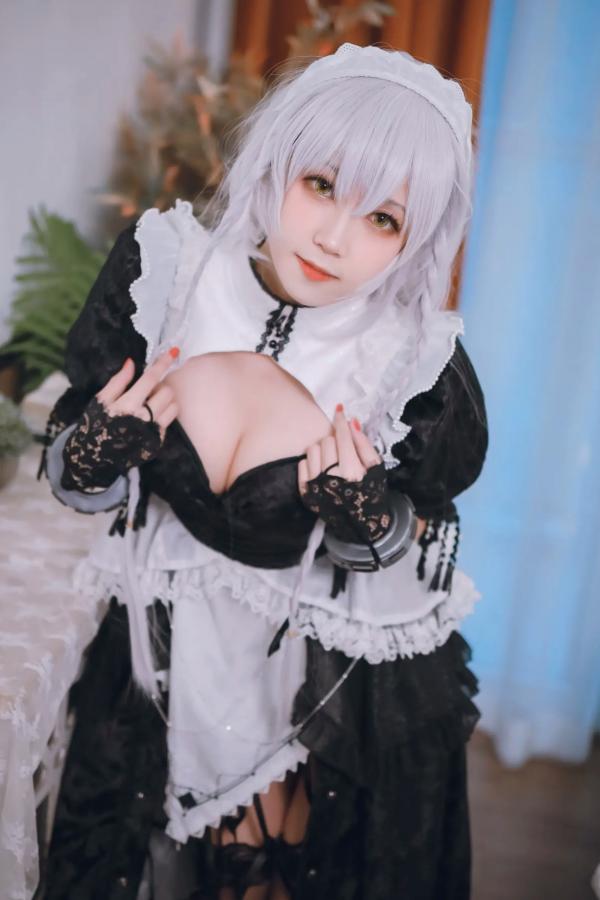    流年不停_w - 碧蓝航线 赫敏 COSPLAY 精致女仆装私房照 娇俏诱惑美图 [32P]第6张图片