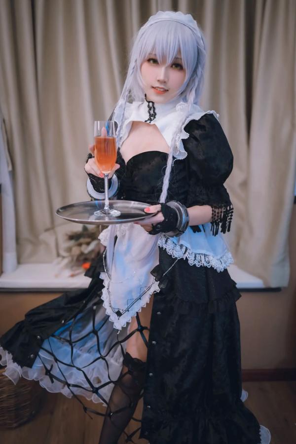    流年不停_w - 碧蓝航线 赫敏 COSPLAY 精致女仆装私房照 娇俏诱惑美图 [32P]第32张图片