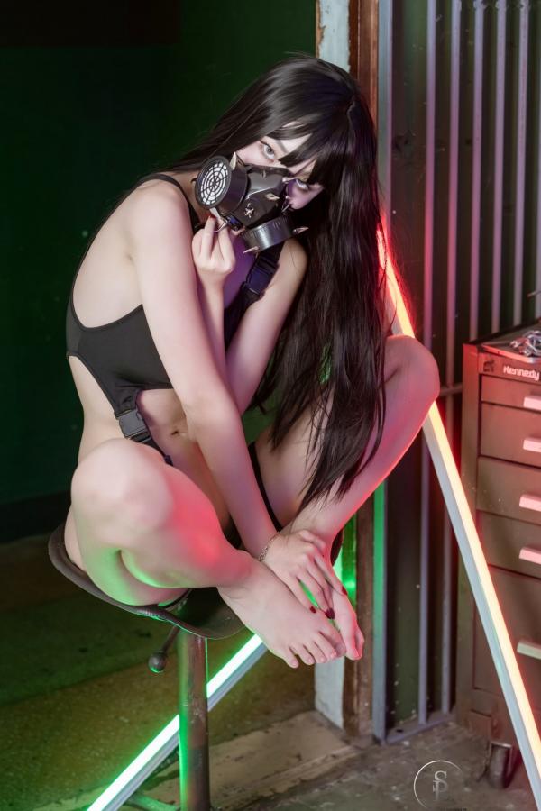    韩国美女-Yuna-数字生活-SAINT-Photolife-Cyber-Punk-046第28张图片