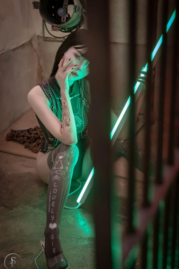    韩国美女-Yuna-数字生活-SAINT-Photolife-Cyber-Punk-046第48张图片