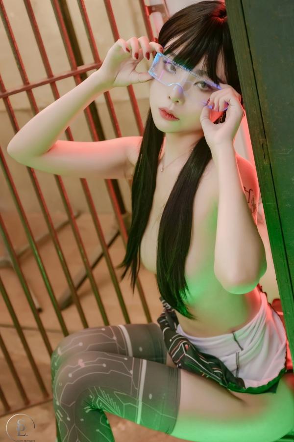    韩国美女-Yuna-数字生活-SAINT-Photolife-Cyber-Punk-046第57张图片