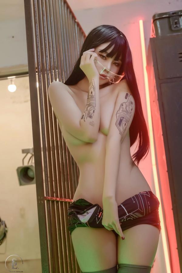    韩国美女-Yuna-数字生活-SAINT-Photolife-Cyber-Punk-046第61张图片