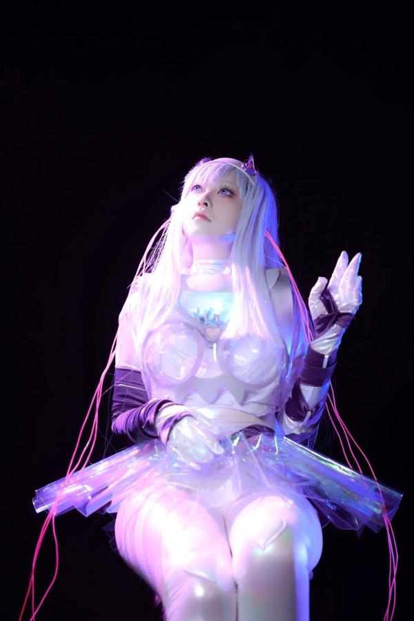    《G44不会受伤 喵斯快跑 玛莉嘉[28P] 赛博朋克未来感Cosplay大片》第5张图片