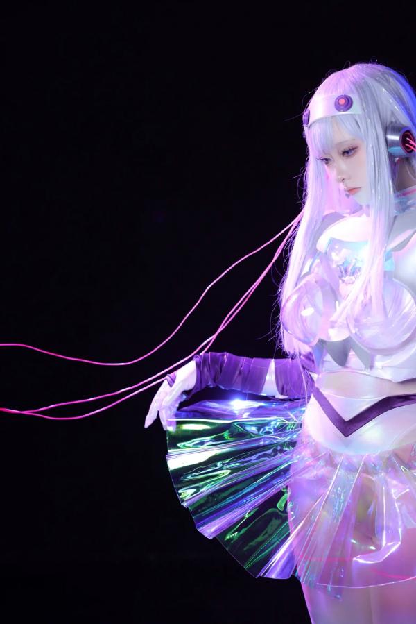    《G44不会受伤 喵斯快跑 玛莉嘉[28P] 赛博朋克未来感Cosplay大片》第10张图片