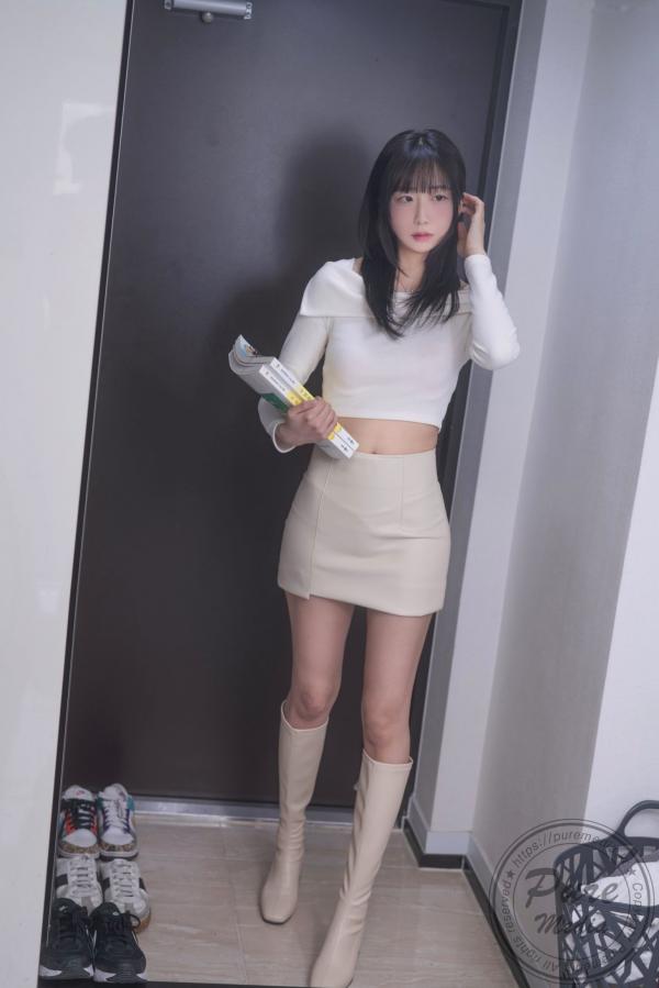    韩国美女Hina：秘密补习角色扮演，萌系兽耳私房诱惑，清纯与大胆的极致碰撞，Pure Media279第17张图片